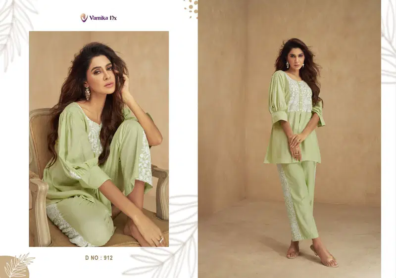 Vintage Vol 2 By Vamika Western Ladies Top With Pant Catalog